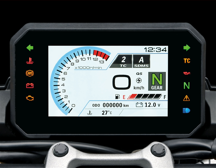 6.5" TFT displej