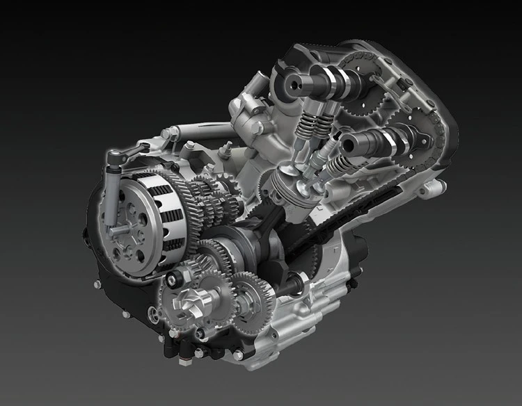 Kompaktan jednocilindrični DOHC
