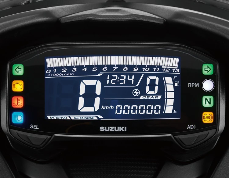 LCD instrument panel