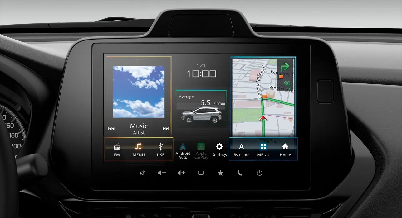 9-inčni multimedijalni ekran